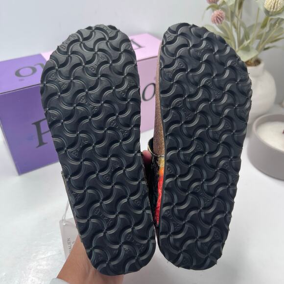 Papillio by Birkenstock Gizeh Pap Sandal Floral Bouquet Women 4 NWB Regular Fit - Picture 8 of 10